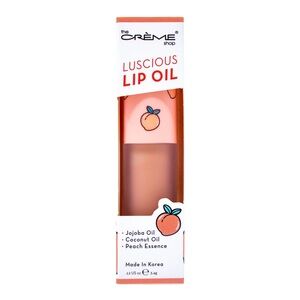 The Crème Shop Luscious Lip Oil Peach Cobbler. NEW in box!